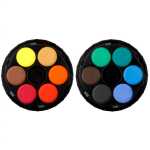 KOH Farbkasten Schule Wasserfarben 12er 2 Etagen