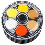 KOH Farbkasten Schule Wasserfarben 24er 4 Etagen