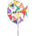 HQ Windspiel Windmill Illusion Rainbow