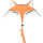 HQ Kinderdrachen Fox Kite 4031169241306