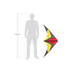 HQ Lenkdrachen Quickstep II Graphite R2F
