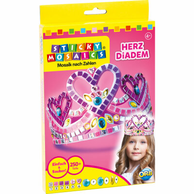 Invento Sticky Mosaics®: Heart Tiara