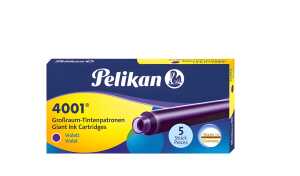 Pelikan Tintenpatrone 4001 Großraum GTP/5 violett