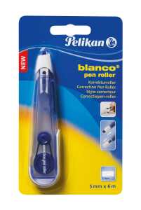 Pelikan Korrekturroller 5mm blanco B915B Pen 6m Blisterkarte