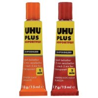 UHU Komponentenkleber sofortfest 35g Tube Binder Tube...