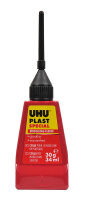 UHU Kunststoffkleber PLAST SPECIAL 30g Flasche mit...