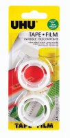 UHU Klebefilm Nachfüllrolle 3+1 transparent 19mm x 7,5m