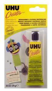 UHU Spezialkleber Moosgummi+flexible Materialien Tube 33 ml