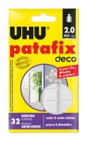 UHU patafix homedeco weiß ablösbar 32 St...