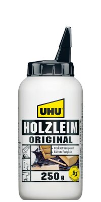 UHU Holzleim ORIGINAL D2 250g Flasche ohne Lösungsmittel