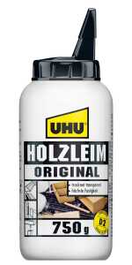 UHU Holzleim ORIGINAL D2 lösungsmittelfrei Flasche 750g