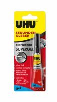 UHU SEKUNDENKLEBER blitzschnell SUPERGEL 10g