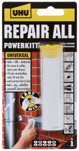 UHU Powerkit 2-Komponenten-Knetmassse 60g Blister 4026700490404