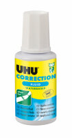 UHU Korrekturfluid 20ml weiß waterbased CORRRECTION...