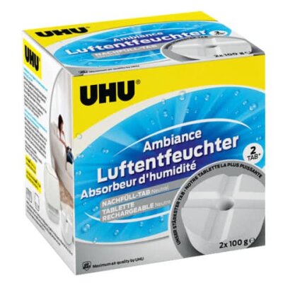 UHU Luftentfeuchter Ambiance Ref Tabs neutral 2x100g