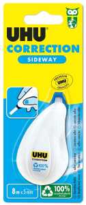 UHU Korrekturroller Sideway 5mm x 8m 1er-Blister