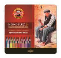 KOH Aquarell- Farbstifte 24er Set " Landschaft...