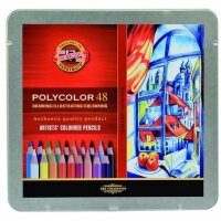 KOH Polycolor- Künstlerfarbstifte 48er Set im...