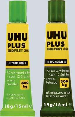 UHU Spezialkleber PLUS ENDFEST 33g 90min D/F/I Blister