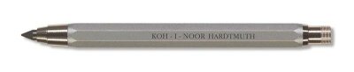 KOH Druckbleistft Metall- Minenhalter 5,6 x 120 mm Mine - Silber - inklusive Minenspitzer > 9KK <