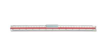 KOH Maßstab - Kunststoff / Dreikantlineal " 601 Maschinenbau " , 30 cm Skala