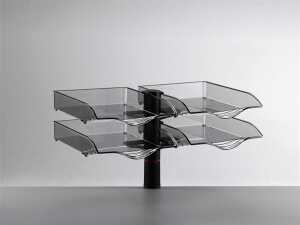 Novus Schalenset CopySwinger Duo II anthrazit 2x2 Ablageschalen,Zwinge1