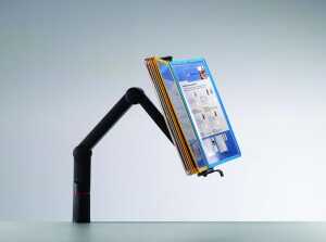 Sichttafelschwenkarm NOVUS ViewMaster Fix anthrazit Sichttafelhalter