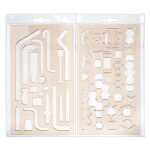 KOH Schablone - Chemieschablone 4er Satz