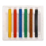 KOH Pastellkreide eckig Hartpastell sortiert im 6er Schule