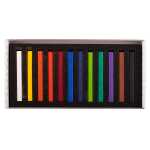 KOH Pastellkreide eckig Hartpastell sortiert im 12er Pack