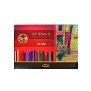 KOH Pastellkreide eckig Hartpastell sortiert im 36er Pack