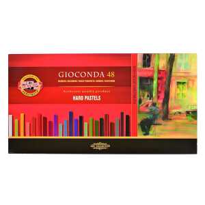 KOH Pastellkreide eckig Hartpastell sortiert im 48er Pack