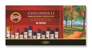 KOH Ölpastellkreide rund 12er Pack sortiert