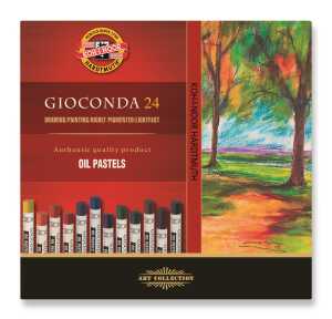 KOH Ölpastellkreide rund 24er Pack sortiert