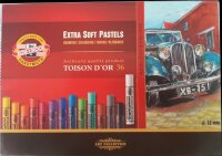 KOH Pastellkreide- runde extra weiche Softpastell 36er Pack