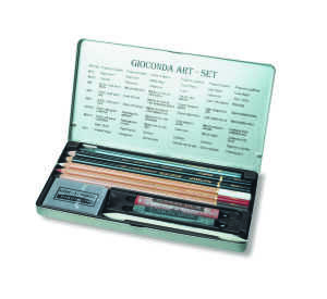 KOH Künstler - Set 10 teilig Gioconda Art Metalletui M1