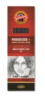 KOH Progresso Aquarell Graphit- Vollminenstifte Set , 6er...