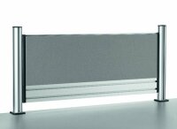 Novus SlatWall Visio Element 120 cm lichtgrau