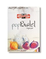 KOH Pastell- Malblock A3 Block - 20 Blatt farbig sortiert...