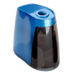 Dahle Bleistiftspitzmaschine 240 Batt blau, elektrisch für 8 mm Stifte