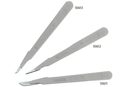 Dahle Einweg-Skalpell 10611 grau, Klinge Nr. 10