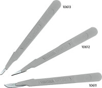 Dahle Einweg-Skalpell 10613 grau, Klinge Nr. 15