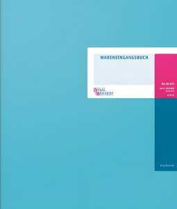 Wareneingangsbuch 27,7x29,7 40BL K+E 86-10671 Kart.13SP Kopfleiste