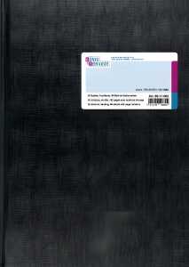 Spaltenbuch Kopfleisten A4, 16 Spalten, 96 Blatt, Schema über 2 Seite