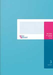 König Ebhardt Spaltenbuch mit festem Kopf - A4, 3 Spalten, 40 Blatt