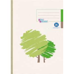 K&E Kladde A4 kariert 96 Blatt recycling 861429201