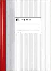 Geschäftsbuch A5 96BL kariert COSWIG 86-1595203 Standard