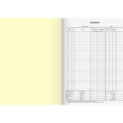 K&E Kassenbuch A4 Bruttoverbuchung 8626532