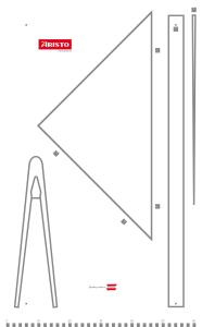 Aristo Kunststofftafel für Wandgeräte 100 x 60 cm, ohne Geräte