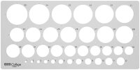 Aristo College Schulkreisschablone Format 35 x 13 cm,...